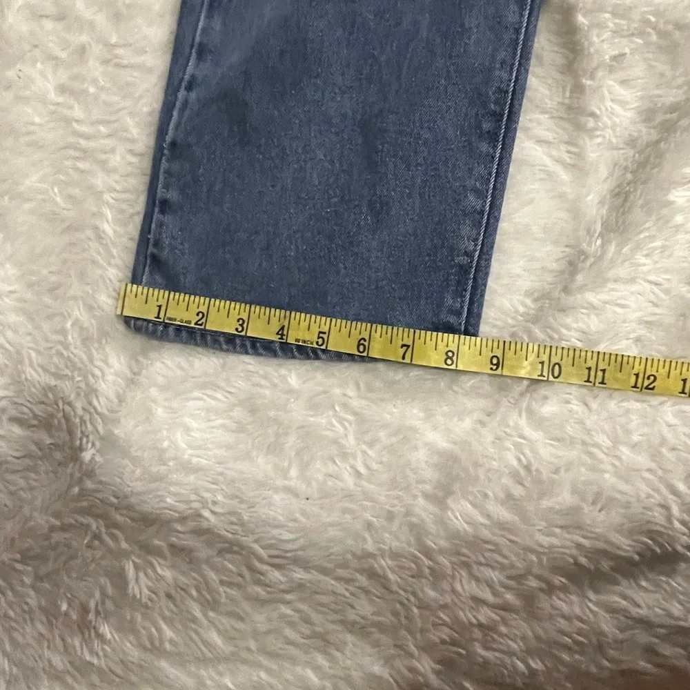 TRUE RELIGION Ricky Relaxed straight big T flap Medium Fresh Wash Jeans Size 34